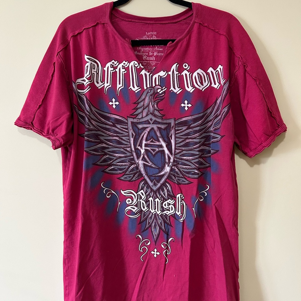 Affliction Rush Georges St-Pierre Signature Series Tee - Size L